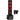 RDX Kt Ronin 4ft 2-In-1 Kids Free Standing Punch Bag Black With Gloves For Training & Workout Set#color_red