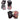 RDX F7 Medium Red Gym Gloves & W15 Hook Straps 