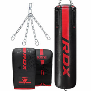 RDX F6 KARA 4ft/5ft Saco de Boxe & Luvas