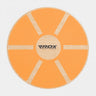 RDX W1 Wooden Wobble Round Balance Board#color_orange